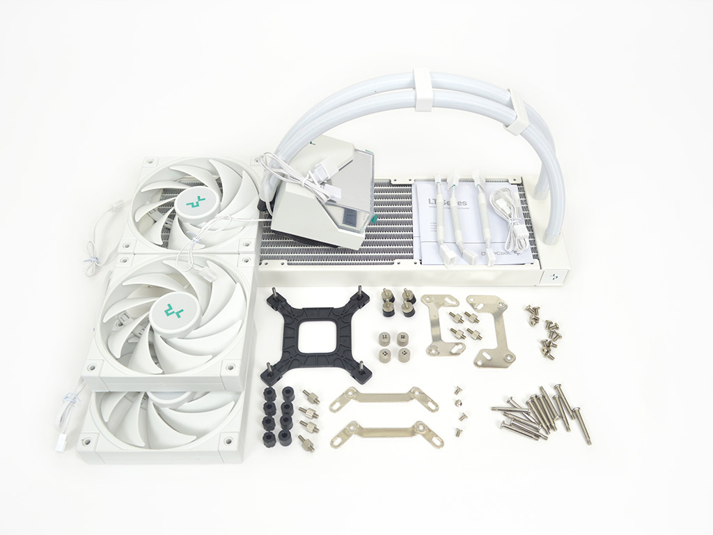 Система жидкостного охлаждения DeepCool LT720 White